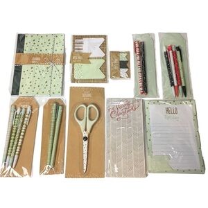 Christmas Planner Accessories Stationery Journal List Pad Pencils Pen Page Flags